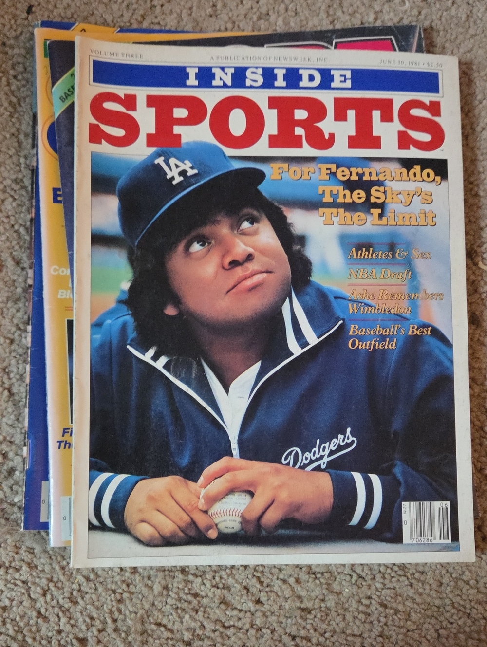Magazine - Los Angeles Dodgers Cover (Blue)